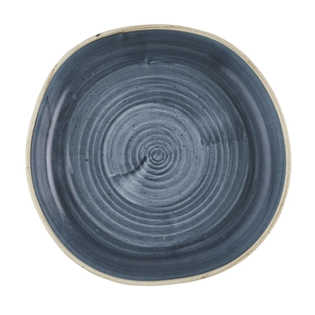 Churchill Stonecast Blueberry Organic Walled Bowls 232mm (6 Pack) - Image 1