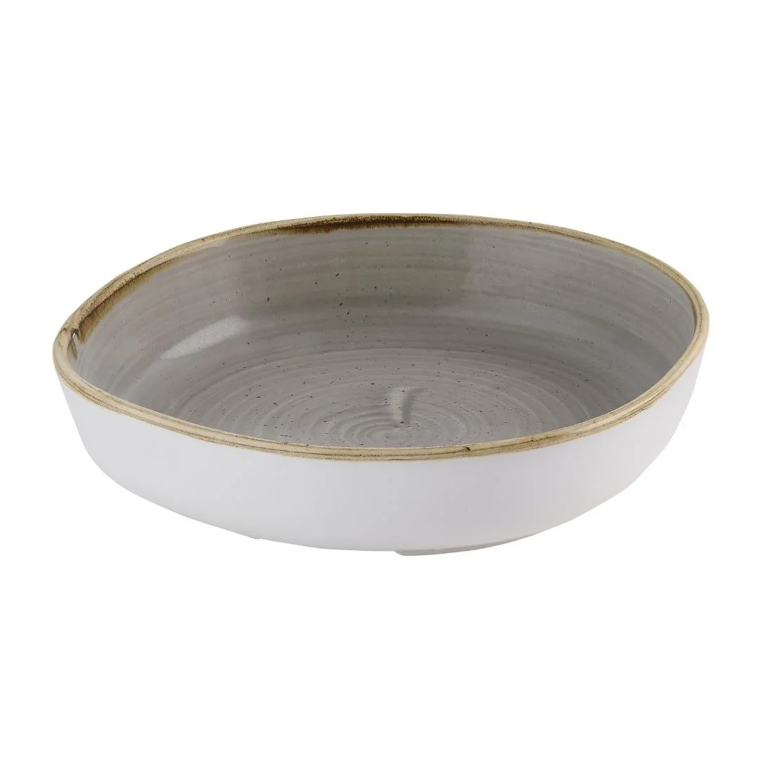 Churchill Stonecast Grey Organic Walled Bowls 197mm (6 Pack) - Image 2