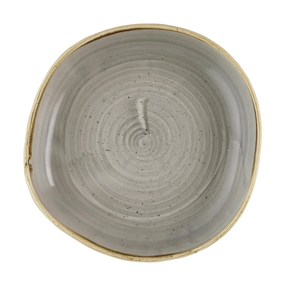 Churchill Stonecast Grey Organic Walled Bowls 197mm (6 Pack) - Image 1