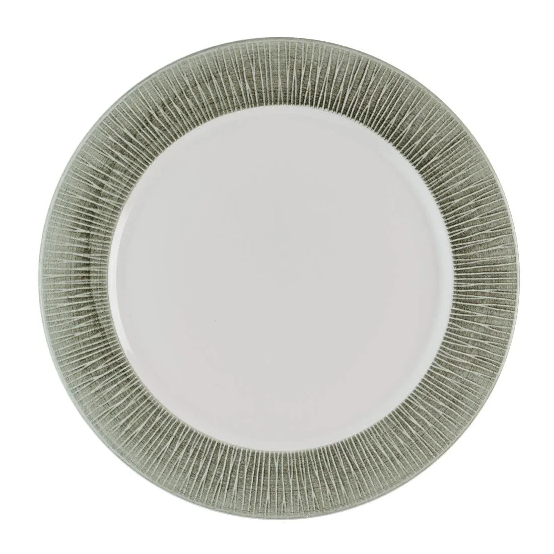 Churchill Bamboo Ceramic Spinwash Alpine Presentation Plates 305mm (12 Pack) - Image 1