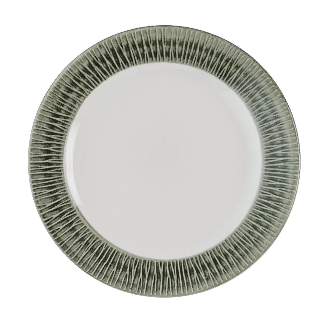 Churchill Bamboo Ceramic Spinwash Alpine Plates 167mm (12 Pack) - Image 1