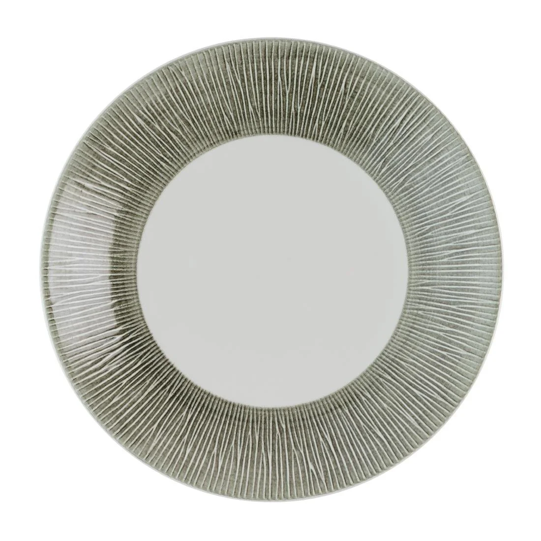 Churchill Bamboo Ceramic Spinwash Alpine Deep Coupe Plates 268mm (12 Pack) - Image 1