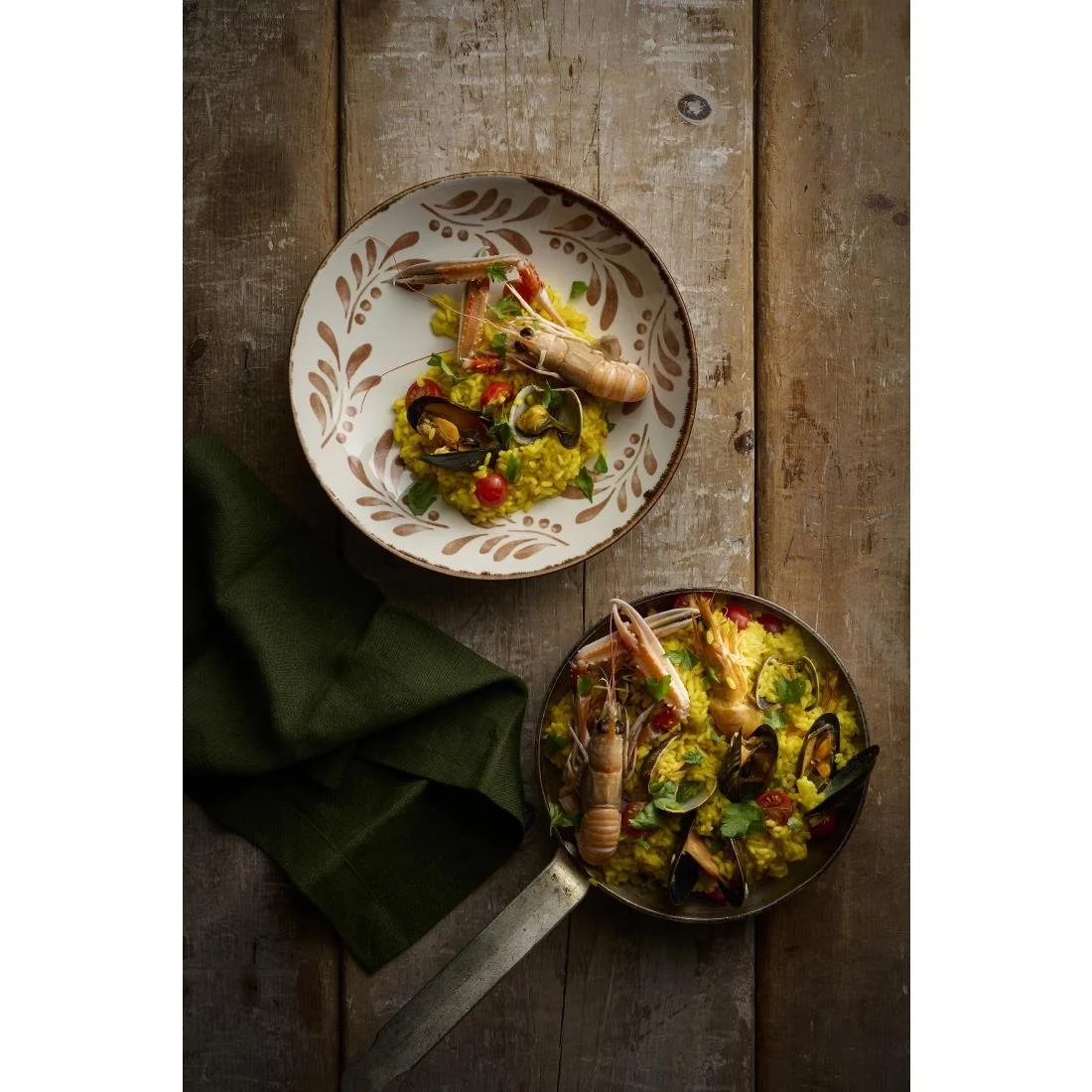 Dudson Harvest Mediterranean Terracotta Coupe Bowls 247mm (12 Pack) - Image 3