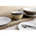 Olympia Raw Recycled Clay Coupe Plates Natural 220mm (6 Pack) - Image 4