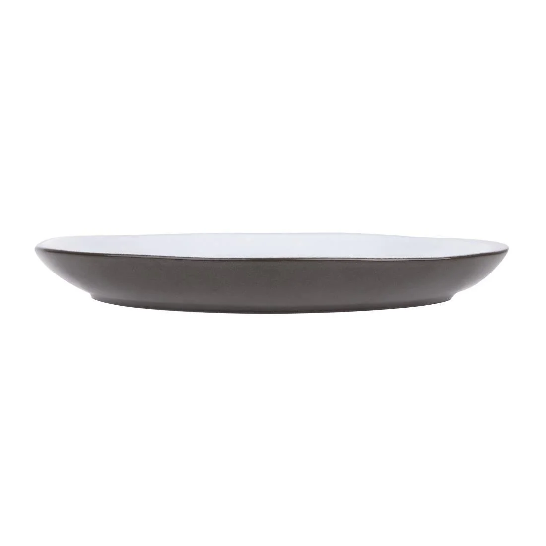 Olympia Raw Recycled Clay Coupe Plates Charcoal 260mm (6 Pack) - Image 6