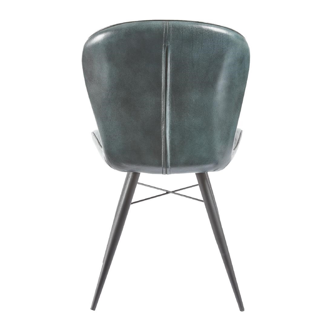 Lena Side Chair Steel Grey (Pack of 2)