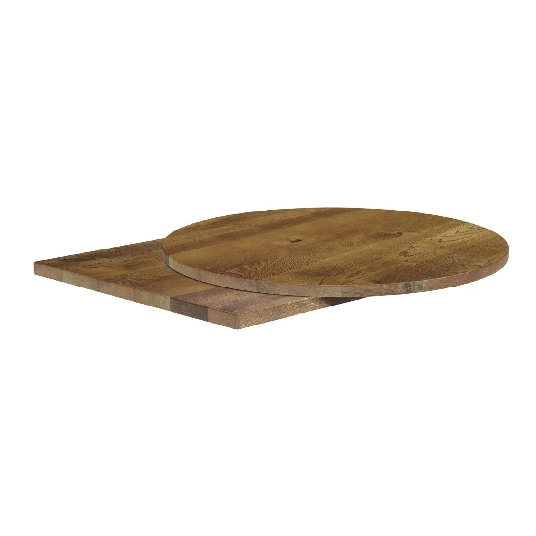 Solid Oak Natural Round Table Top 900mm