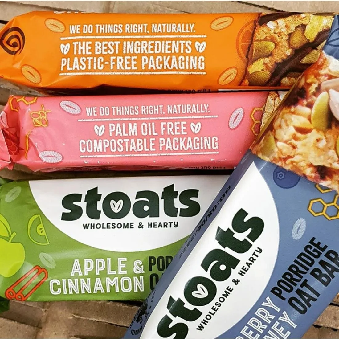 Stoats Blueberry & Honey Oat Bars 42g (24 Pack) - Image 2