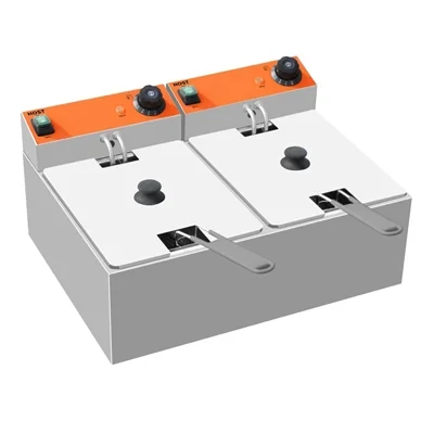 HOST Countertop Electric Fryer 2x 5Ltr HOST0575FD - Image 1