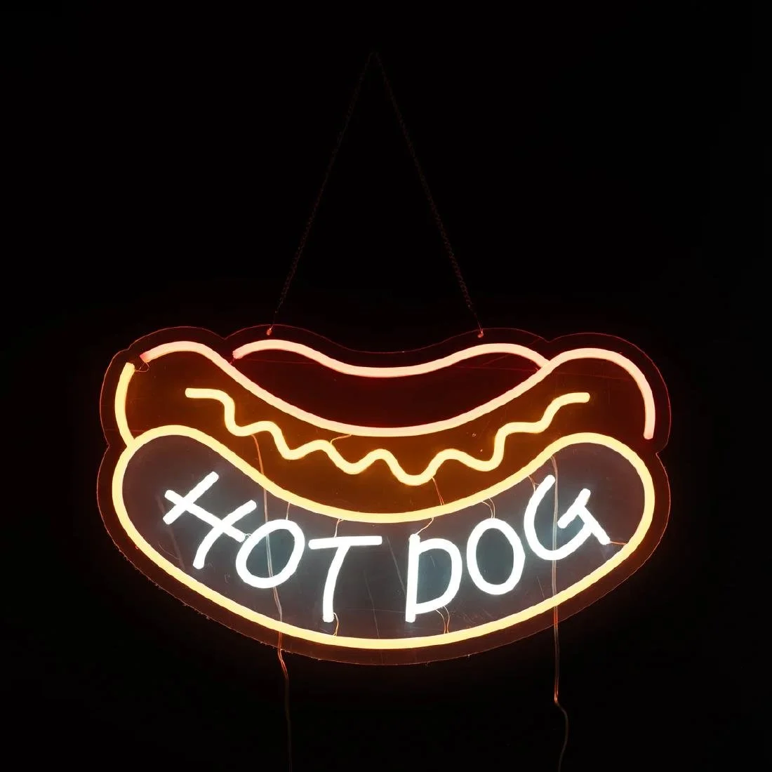 A1 Equipment Hotdog Neon Style LED Light-up Sign A7532 - Image 3