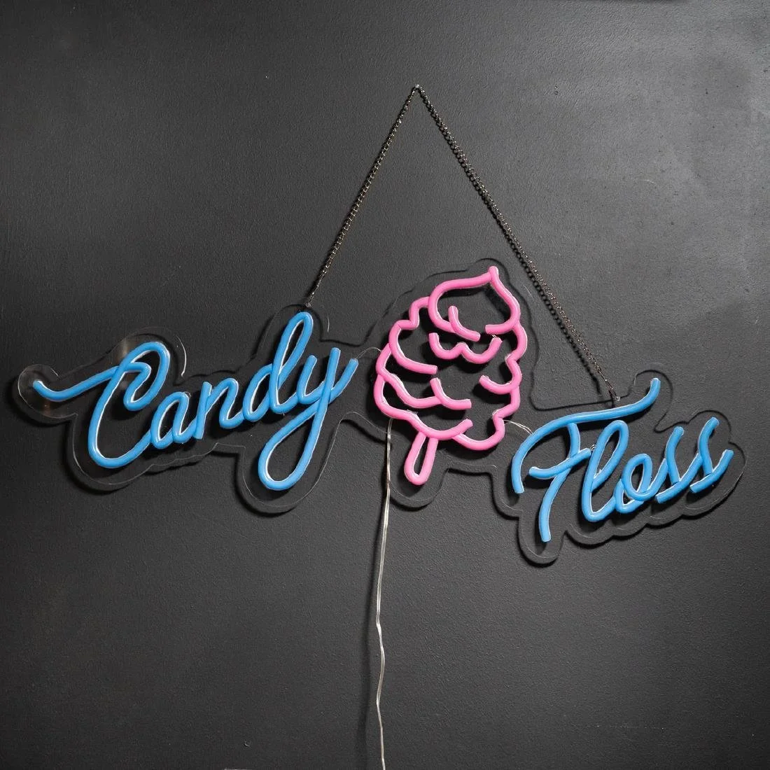 A1 Equipment Candy Floss Neon Style LED Light-up Sign A7362 - Image 4