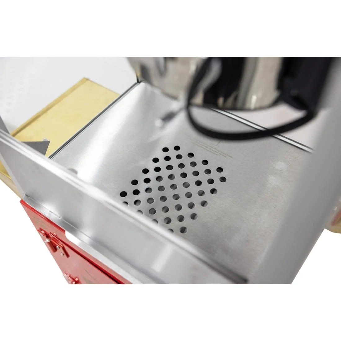 A1 Equipment 8oz Popcorn Machine with Cart Red - Image 5