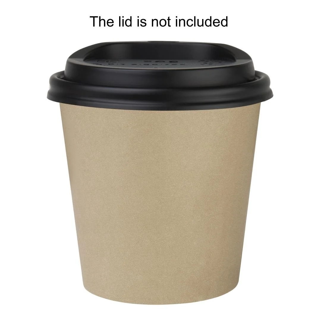 Fiesta Recyclable Hot Cups Single Wall Kraft 6oz (1000 Pack) - Image 3