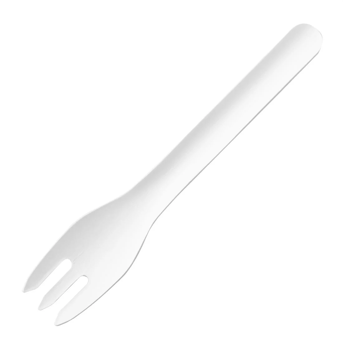 Fiesta Compostable Paper Forks 155mm (100 Pack) - Image 1