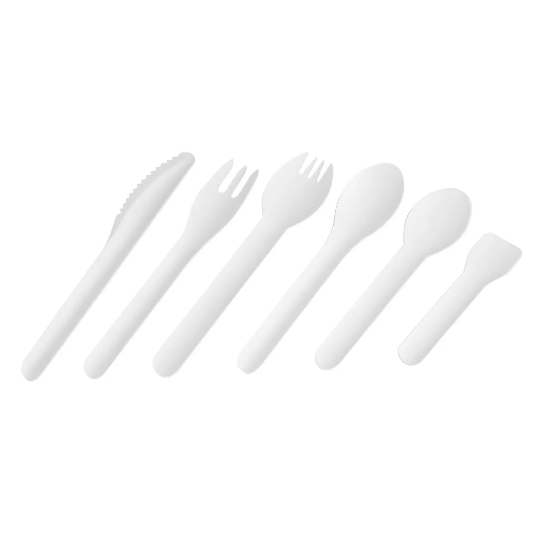 Fiesta Compostable Paper Ice Cream Spoons 95mm (100 Pack) - Image 6