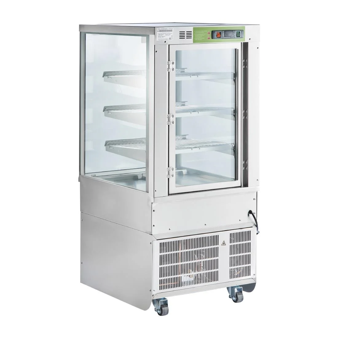 Cossiga Tower BTG Freestanding Multideck Display Fridge w/Rear Sliding Doors - Image 2