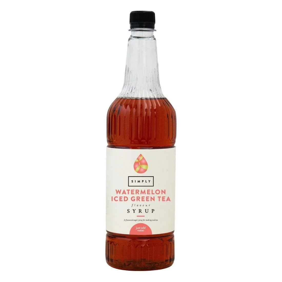 Simply Watermelon Iced Green Tea Syrup 1Ltr - Image 1