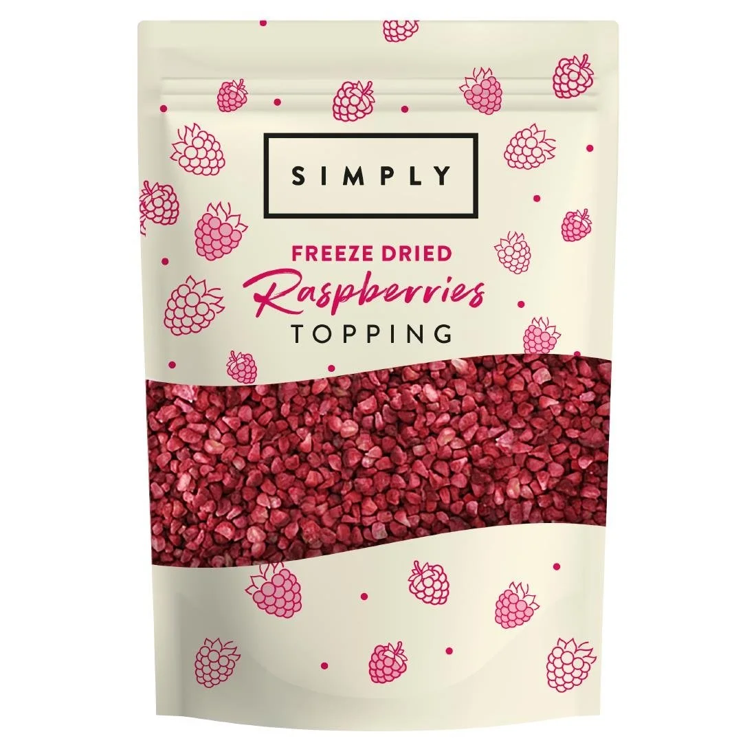 Simply Toppings Freeze Dried Raspberries 150g - Image 1