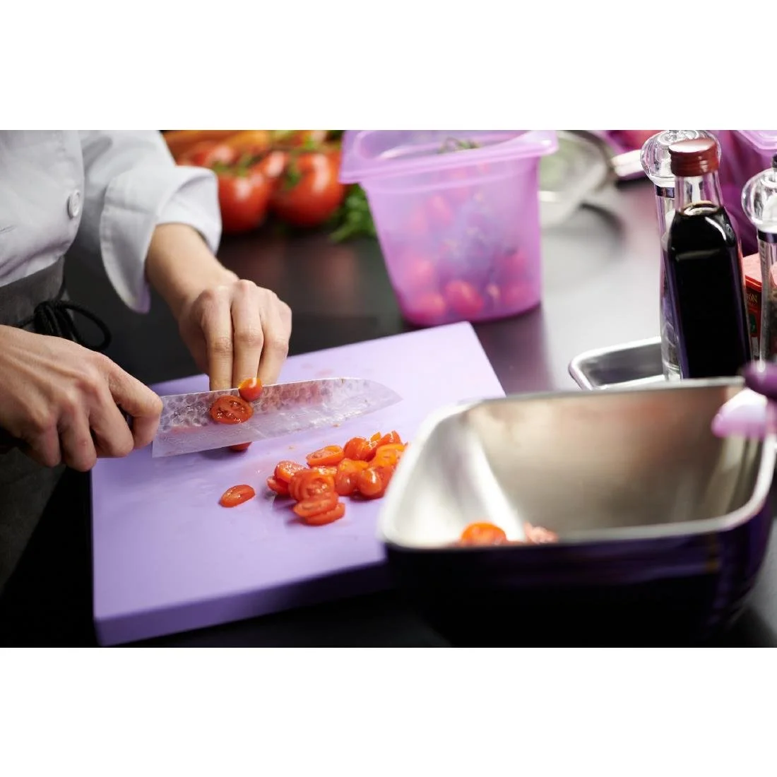 Pujadas Purple Polinorm Gastronorm Lid 1/3GN - Image 4