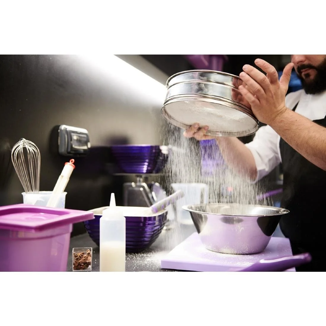 Pujadas Purple Polinorm Gastronorm Lid 1/3GN - Image 6