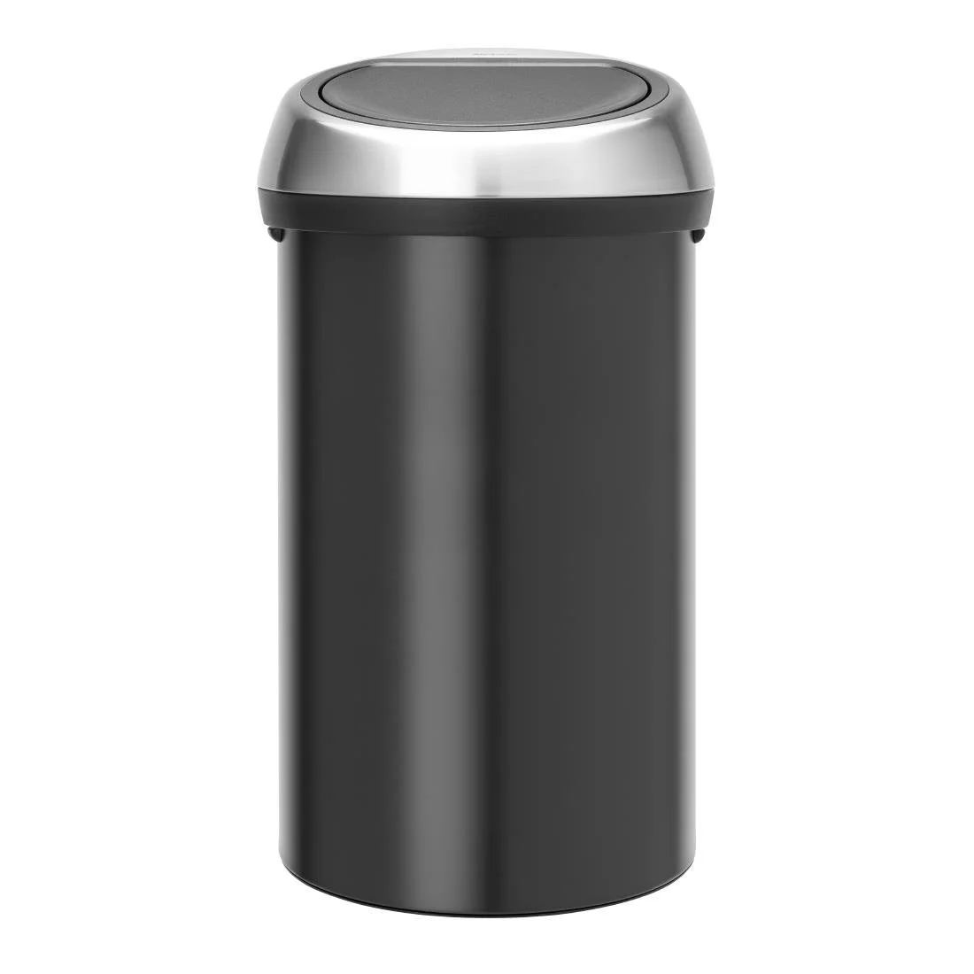 Brabantia Touch Bin Matt Black 60Ltr - Image 1