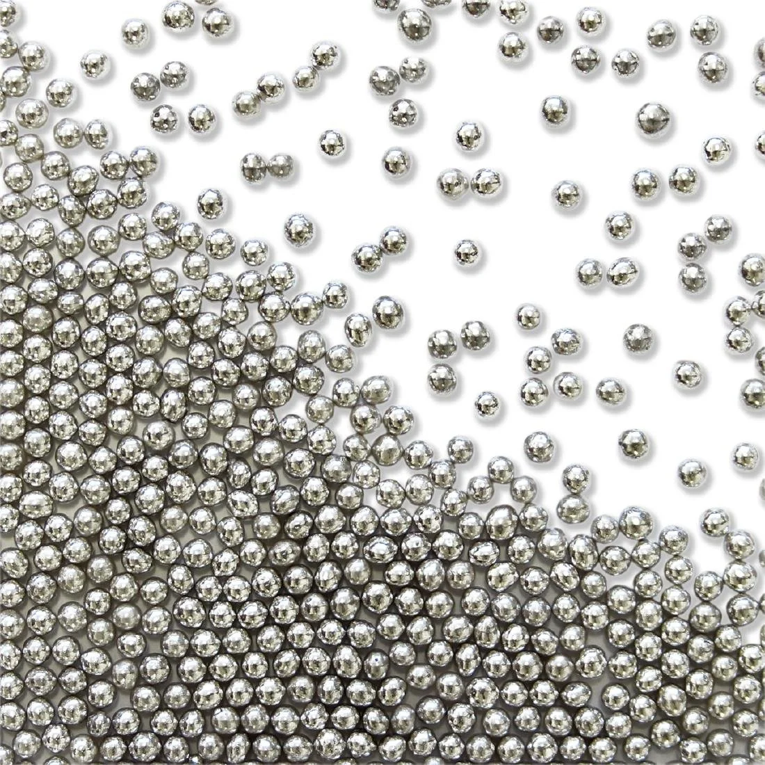 PME Silver Sugar Pearls 2.3mm - Image 4