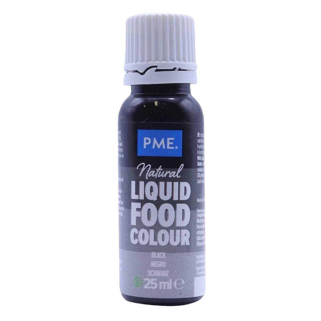 PME 100% Natural Food Colour - Black 25g - Image 1