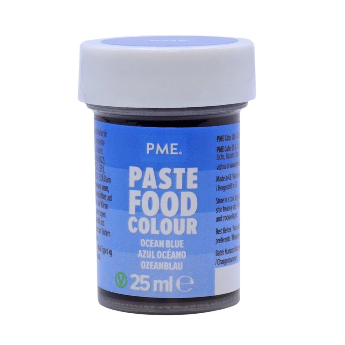 PME Concentrated Paste Food Colour - Ocean Blue 25g - Image 1
