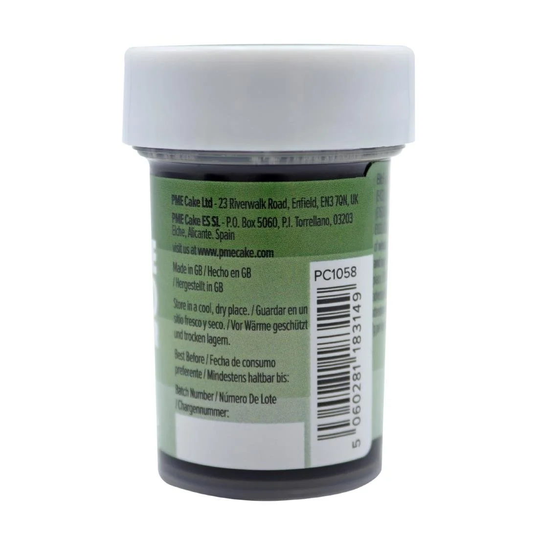 PME Concentrated Paste Food Colour - Sage Green 25g - Image 2