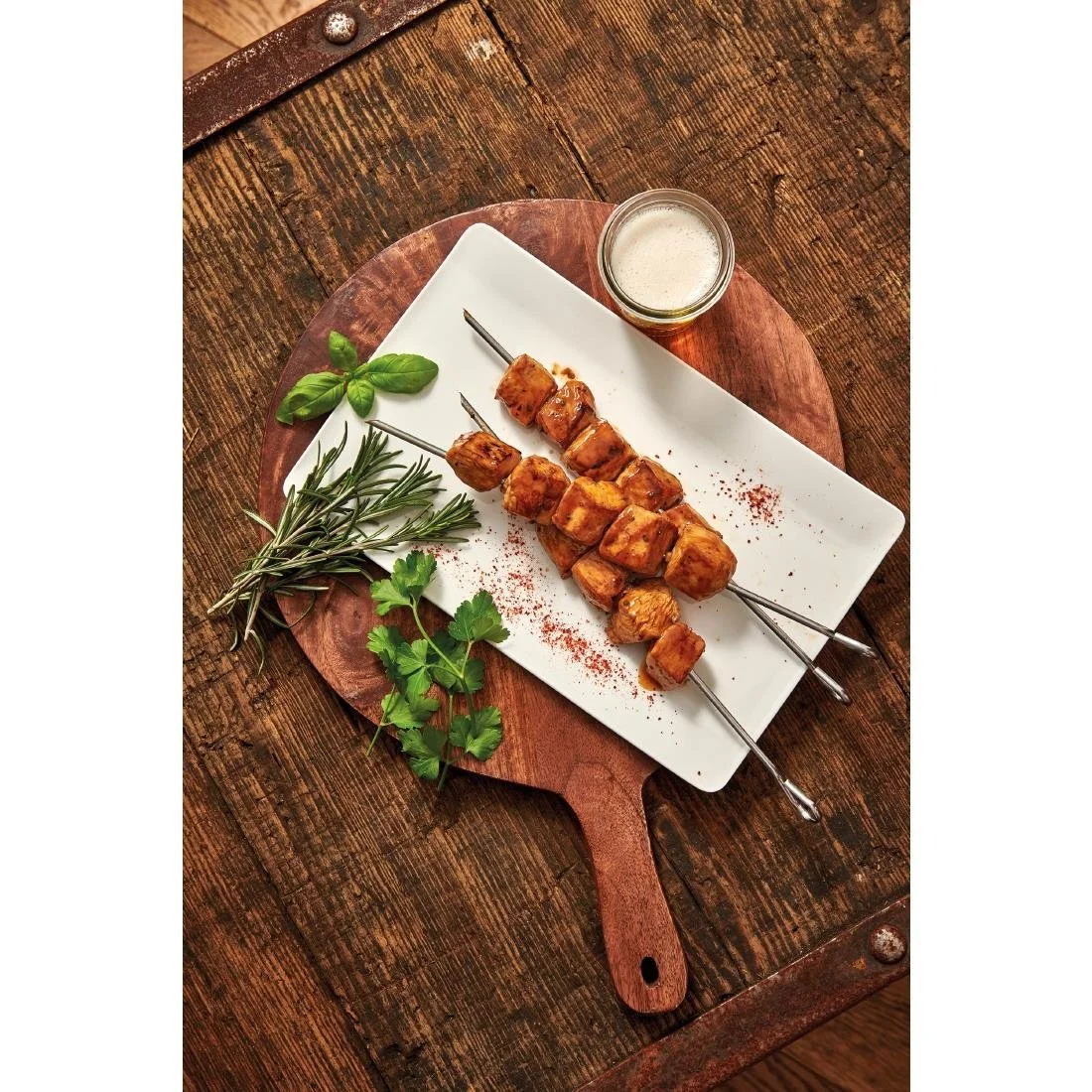 De Buyer Stainless Steel Skewers 250mm (10 Pack) - Image 9