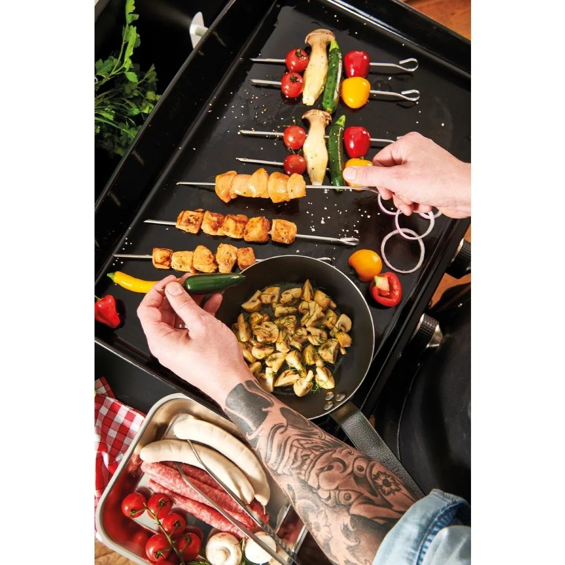 De Buyer Stainless Steel Skewers 350mm (10 Pack) - Image 5