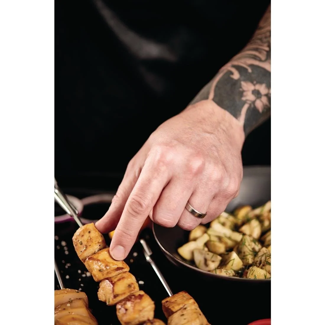 De Buyer Stainless Steel Skewers 350mm (10 Pack) - Image 6