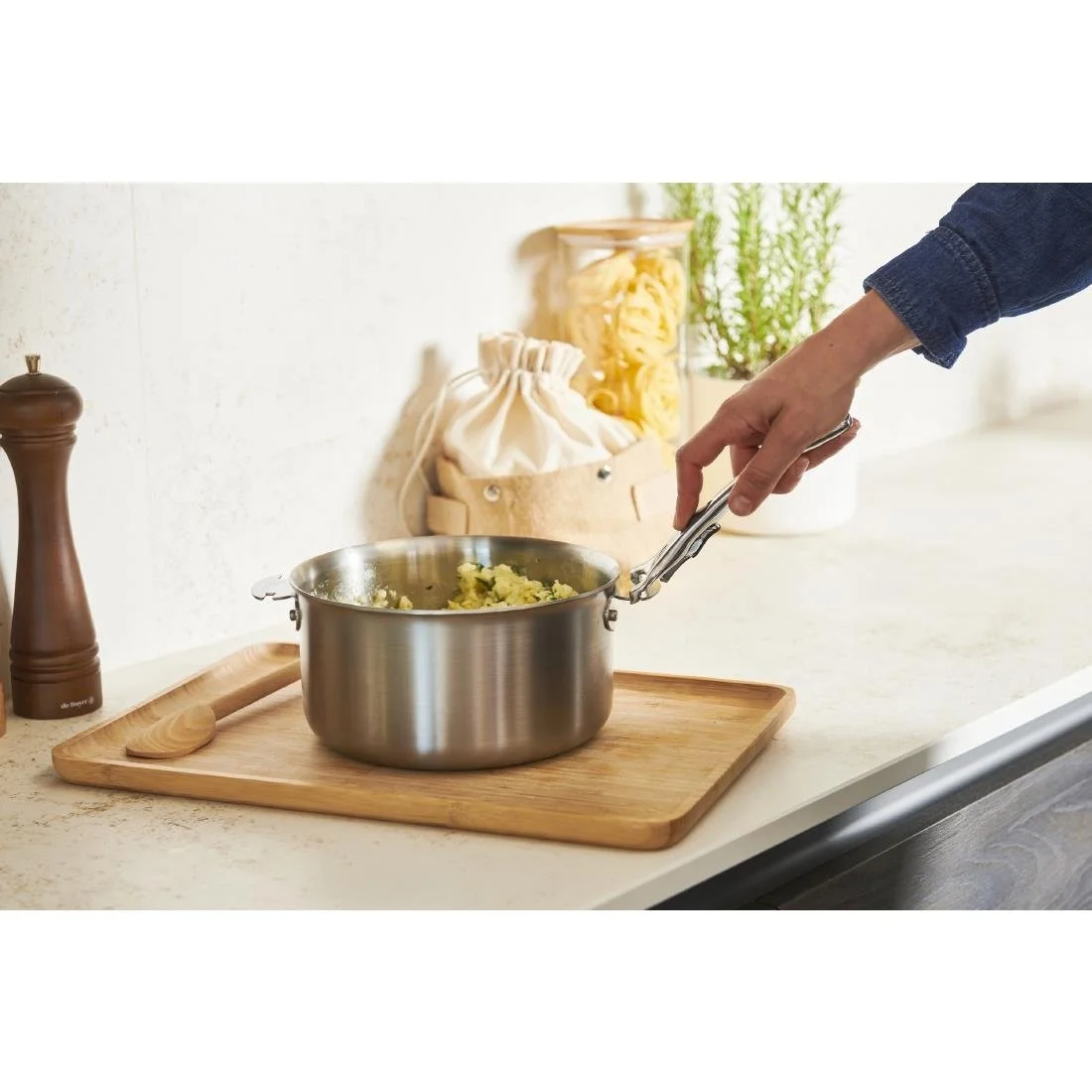 De Buyer Outdoor Saucepan Set (2 Pack) - Image 6