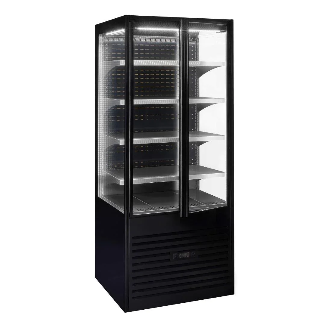 Roller Grill Self Serve Refrigerated Display Cabinet Black