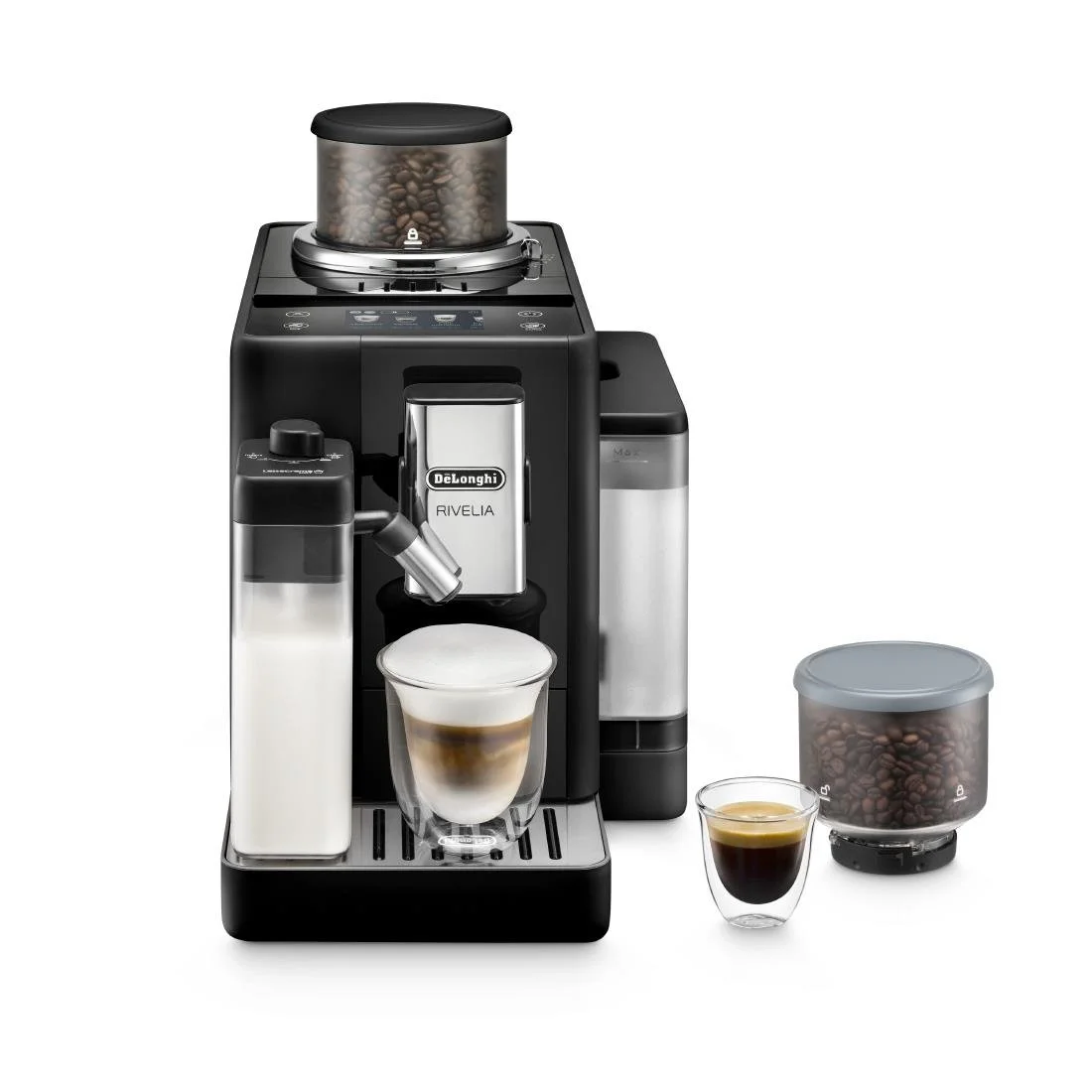 De'Longhi Rivelia Bean to Cup Coffee Machine Black - Image 5