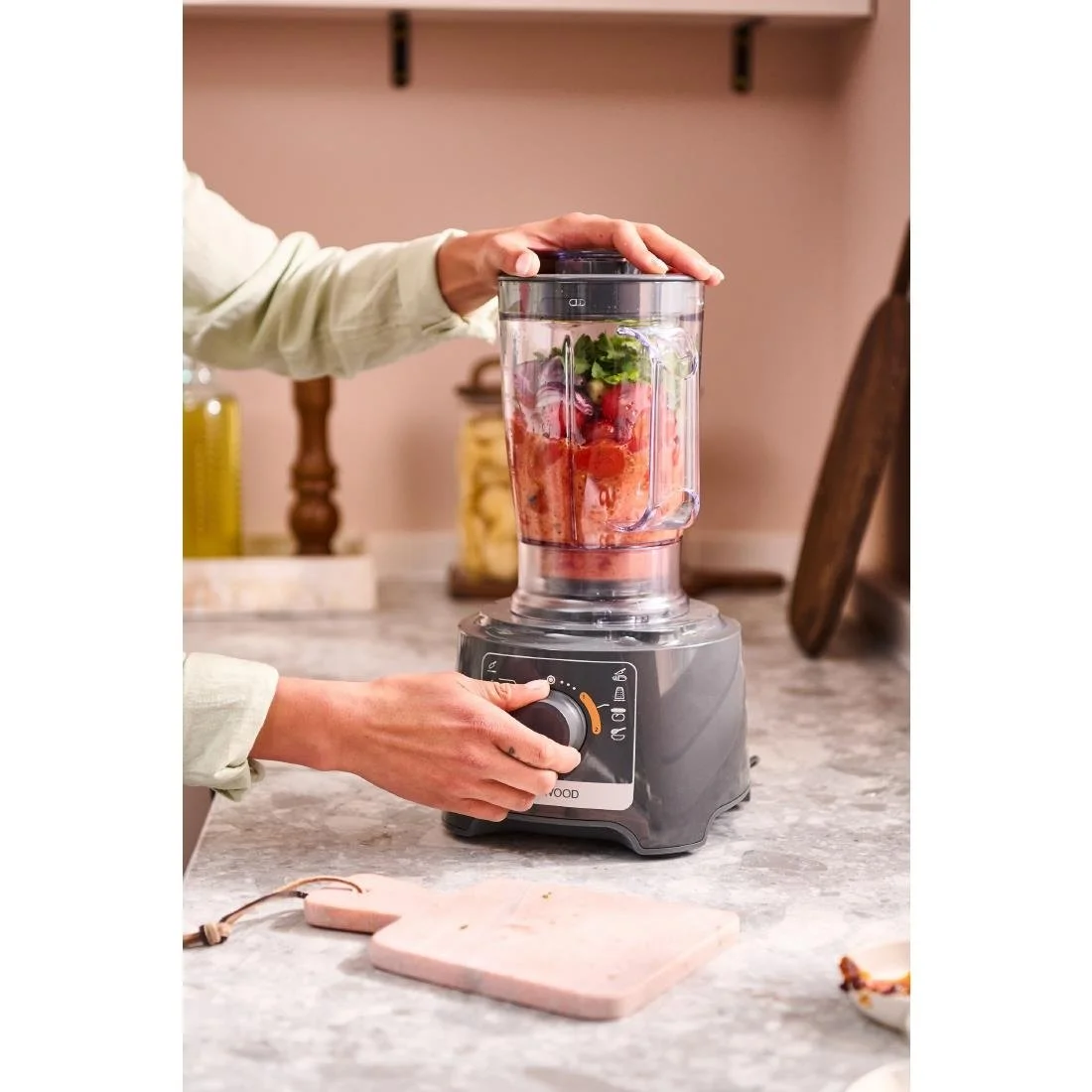 Kenwood MultiPro Compact Food Processor & Blender FDP31.170GY - Image 7