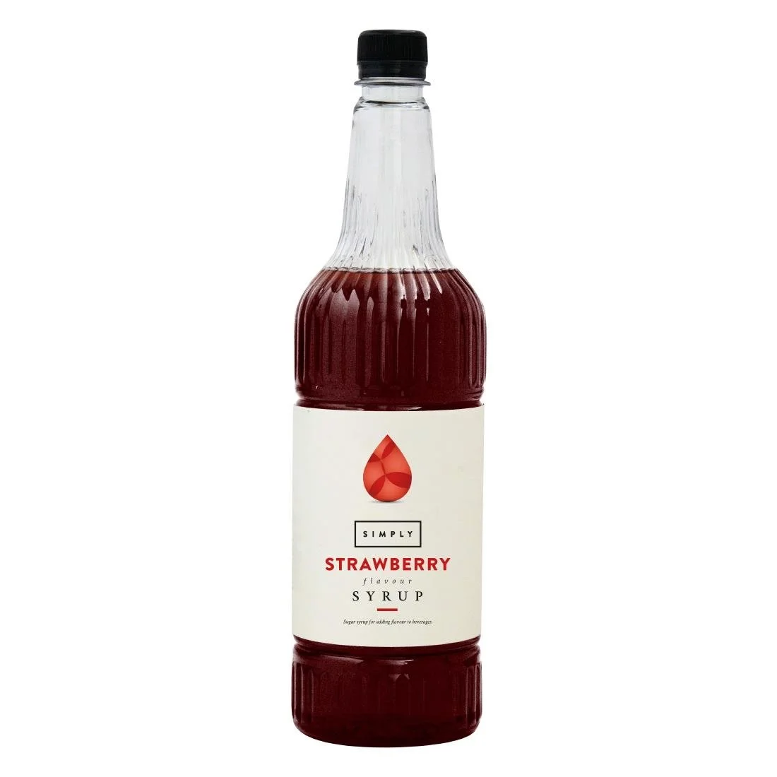 Simply Strawberry Syrup 1Ltr - Image 1