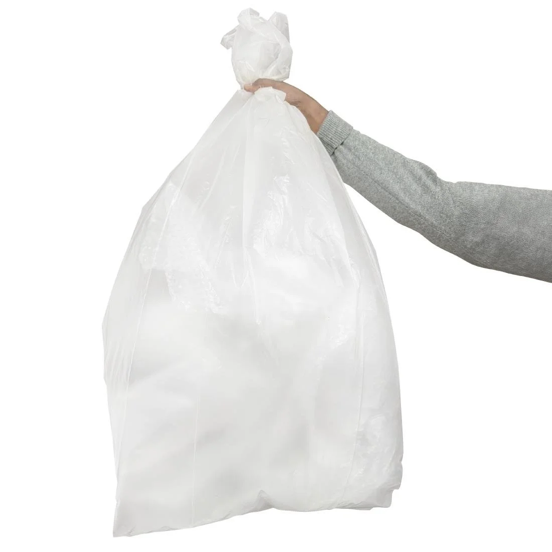Jantex Medium Duty Bin Bags Clear 90Ltr (200 Pack) - Image 3