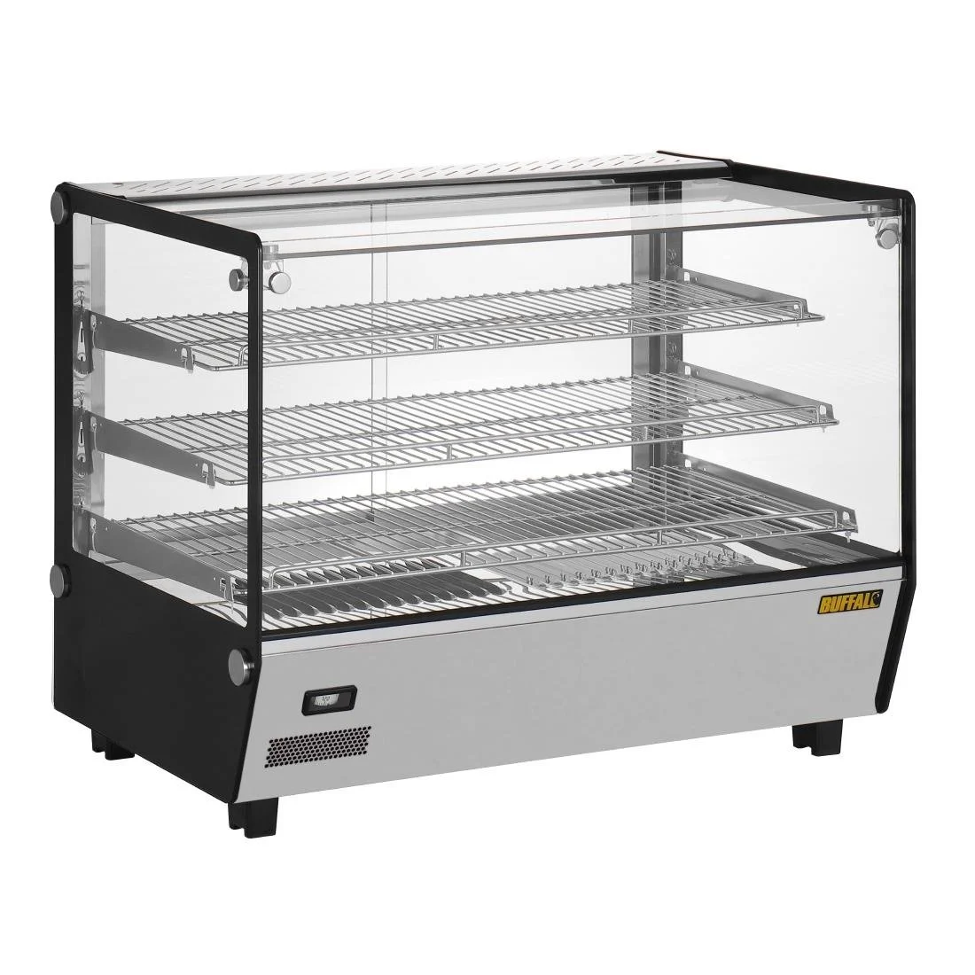 Buffalo Square Countertop Heated Display Merchandiser 160Ltr - Image 2