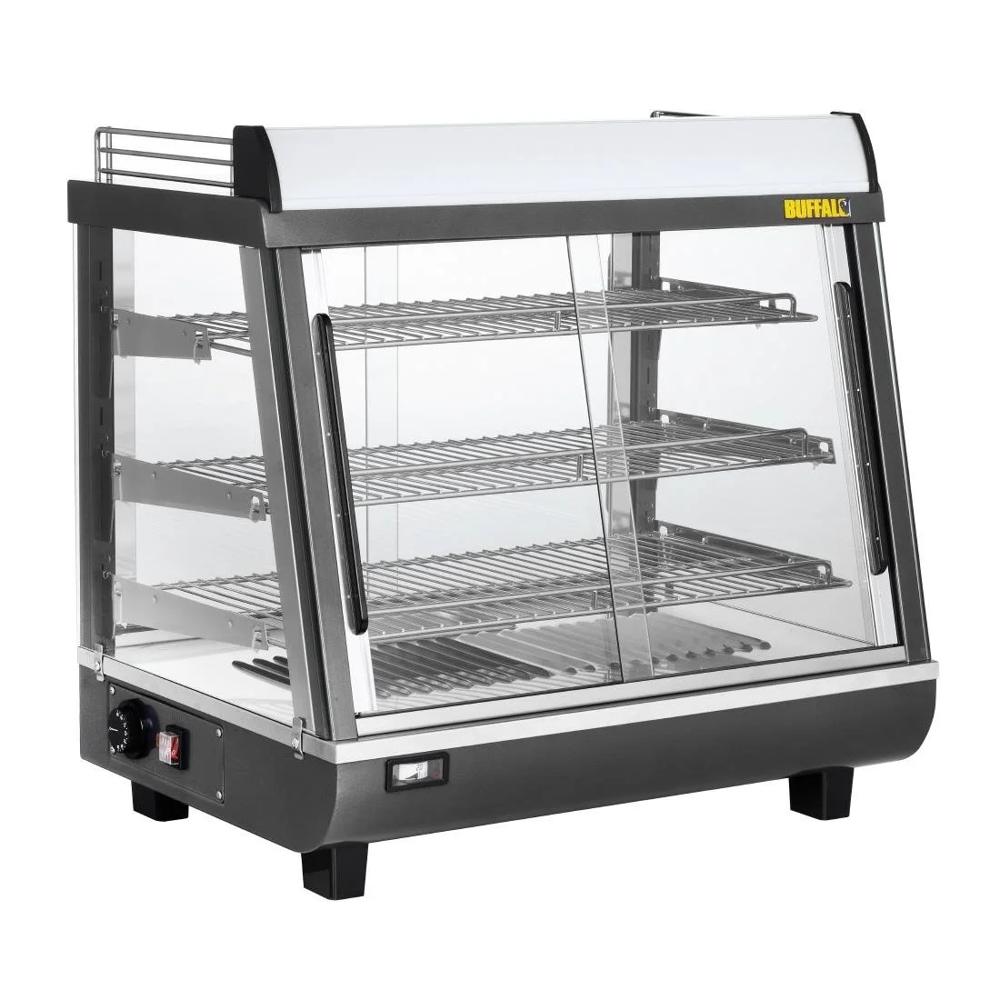 Buffalo Front and Rear Door Heated Merchandiser - Image 1