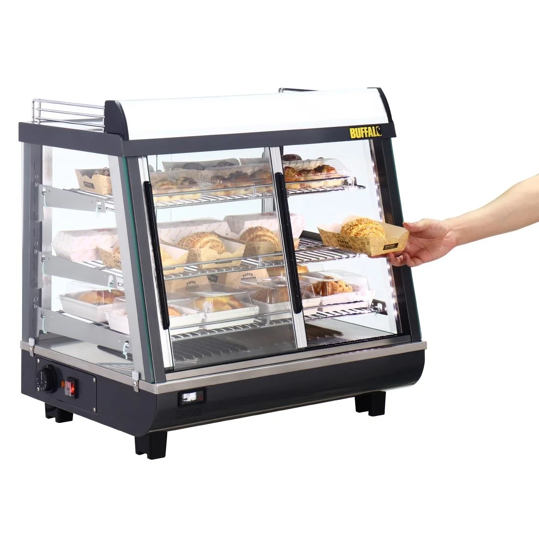 Buffalo Front and Rear Door Heated Merchandiser - Image 8
