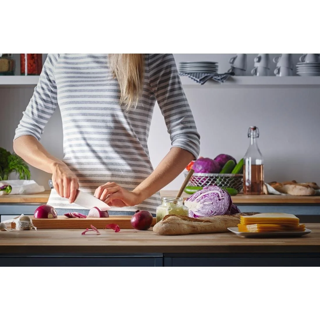 Wüsthof Gourmet Carving Knife & Meat Fork Set - Image 2