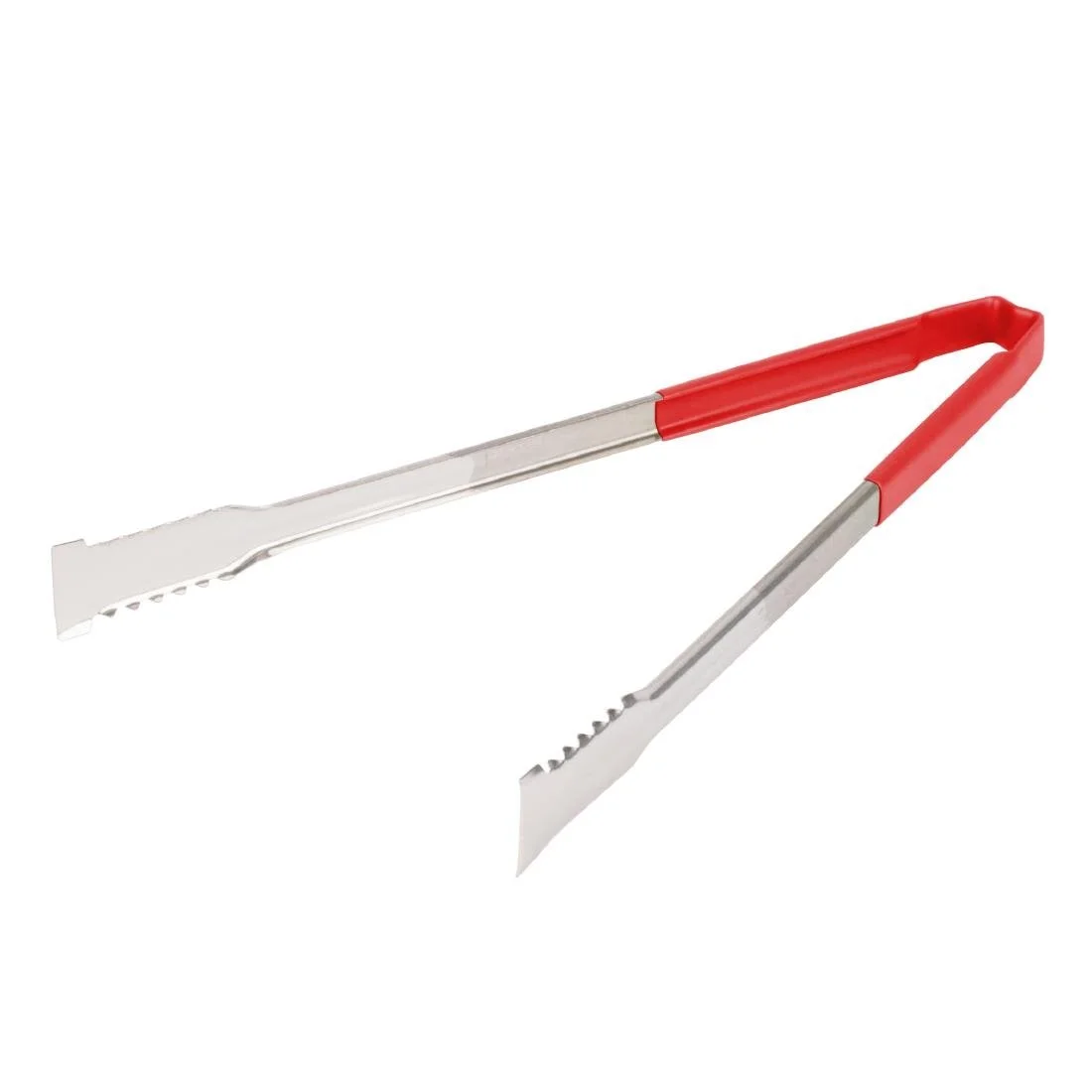 Vollrath Versagrip Tongs Flat Red 16'' - Image 1
