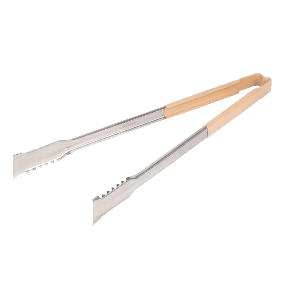Vollrath Versagrip Tongs Flat Tan 16'' - Image 1