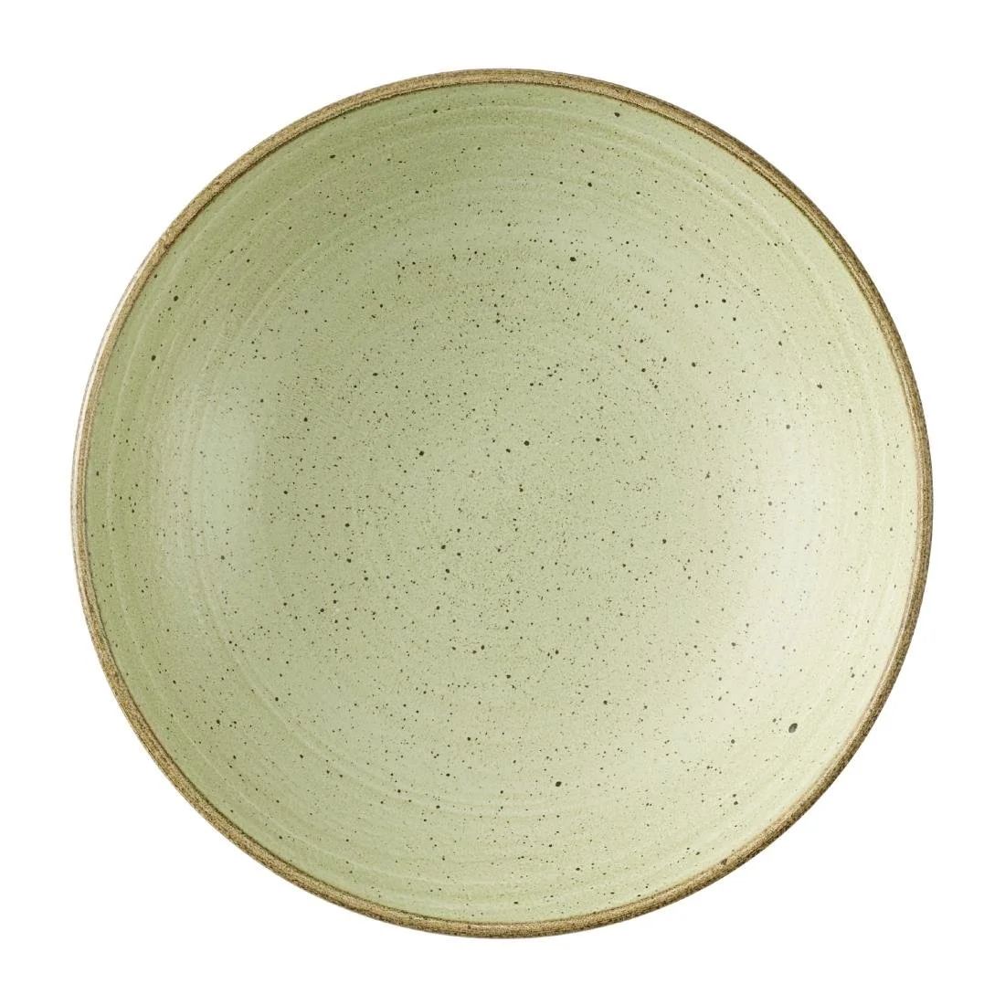 Churchill Stonecast Raw Green Evolve Coupe Bowls 247mm (12 Pack) - Image 1