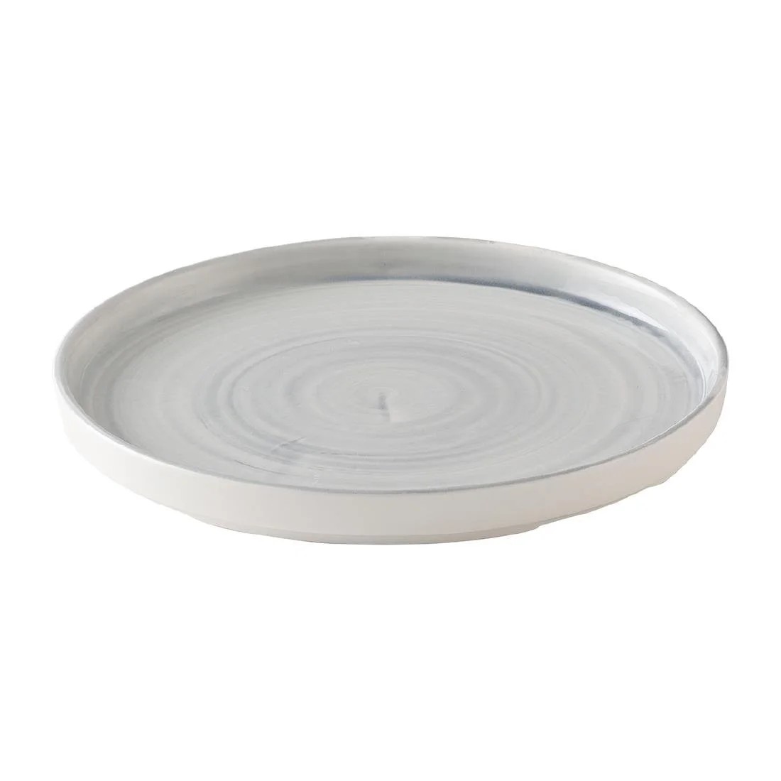Churchill Stonecast Canvas Grey Walled Plates 280mm (6 Pack) - Image 2