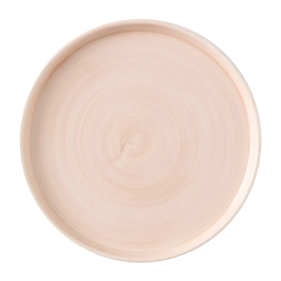 Churchill Stonecast Canvas Coral Walled Plates 255mm (6 Pack) - Image 1