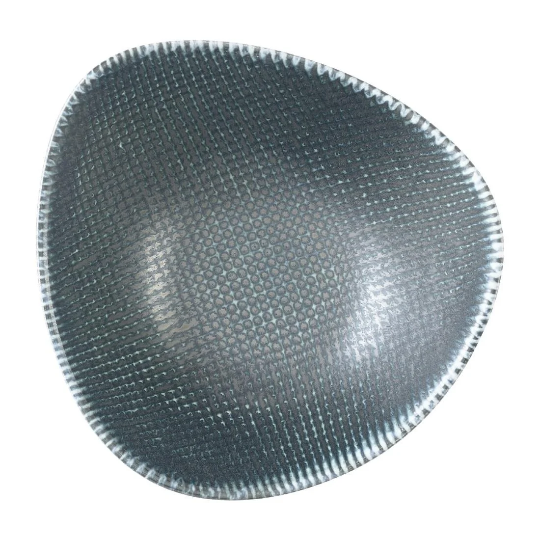 Churchill Studio Prints Astro Metallic Blue Lotus Bowls 177mm (12 Pack) - Image 1