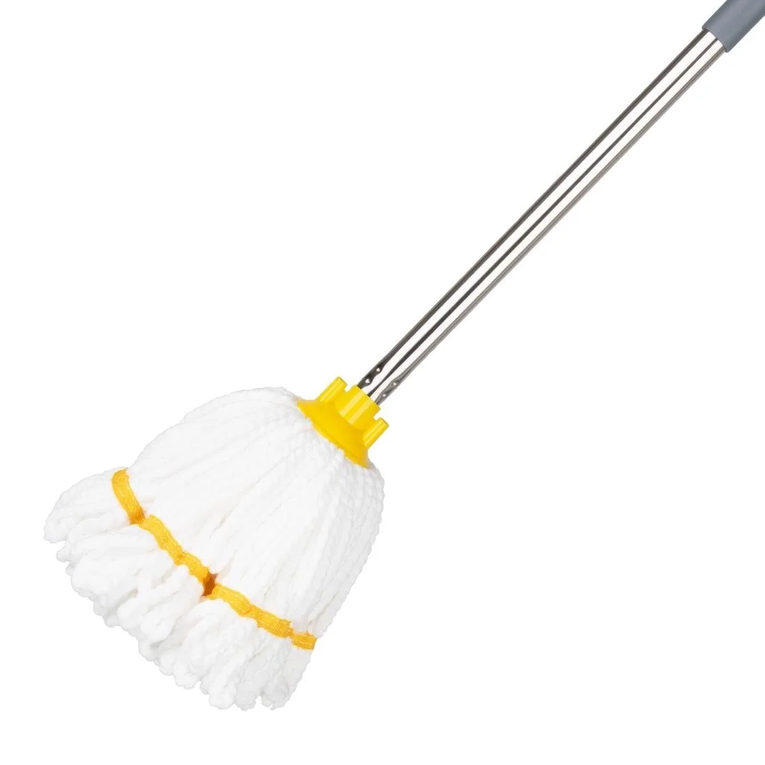 Jantex Connect Microfibre Mop Head Yellow Stripe 150g - Image 5