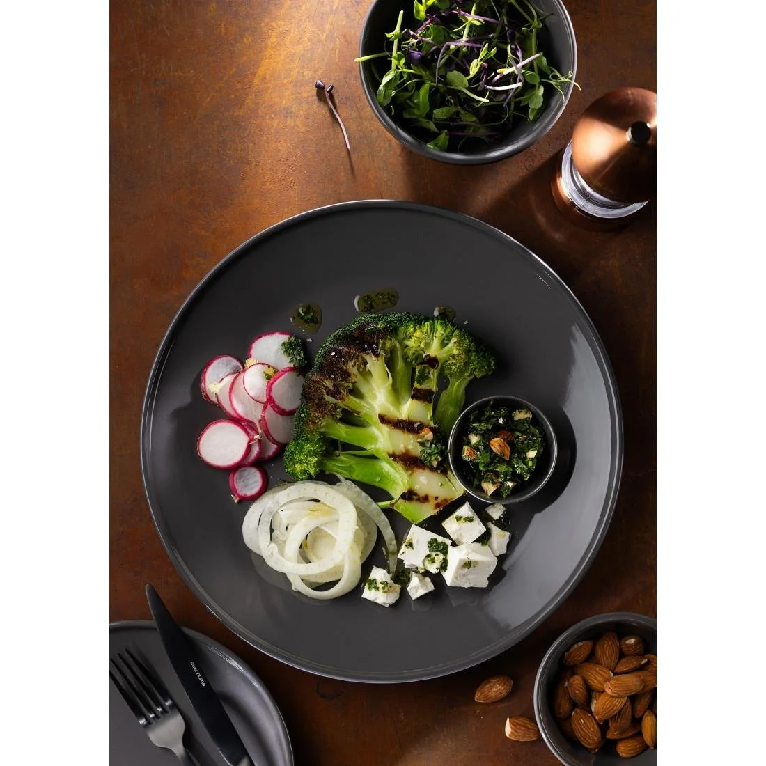 Utopia Core Plates Slate 270mm (6 Pack) - Image 3